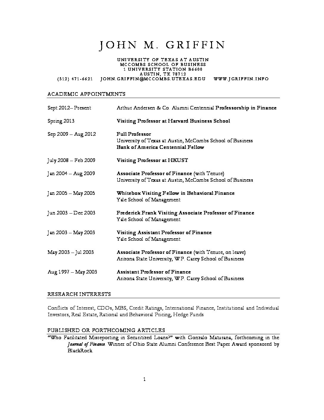Finance Seminars and Conferences at UVA